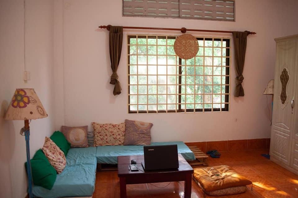 Posezení v ubytování Namo Angkor Villa