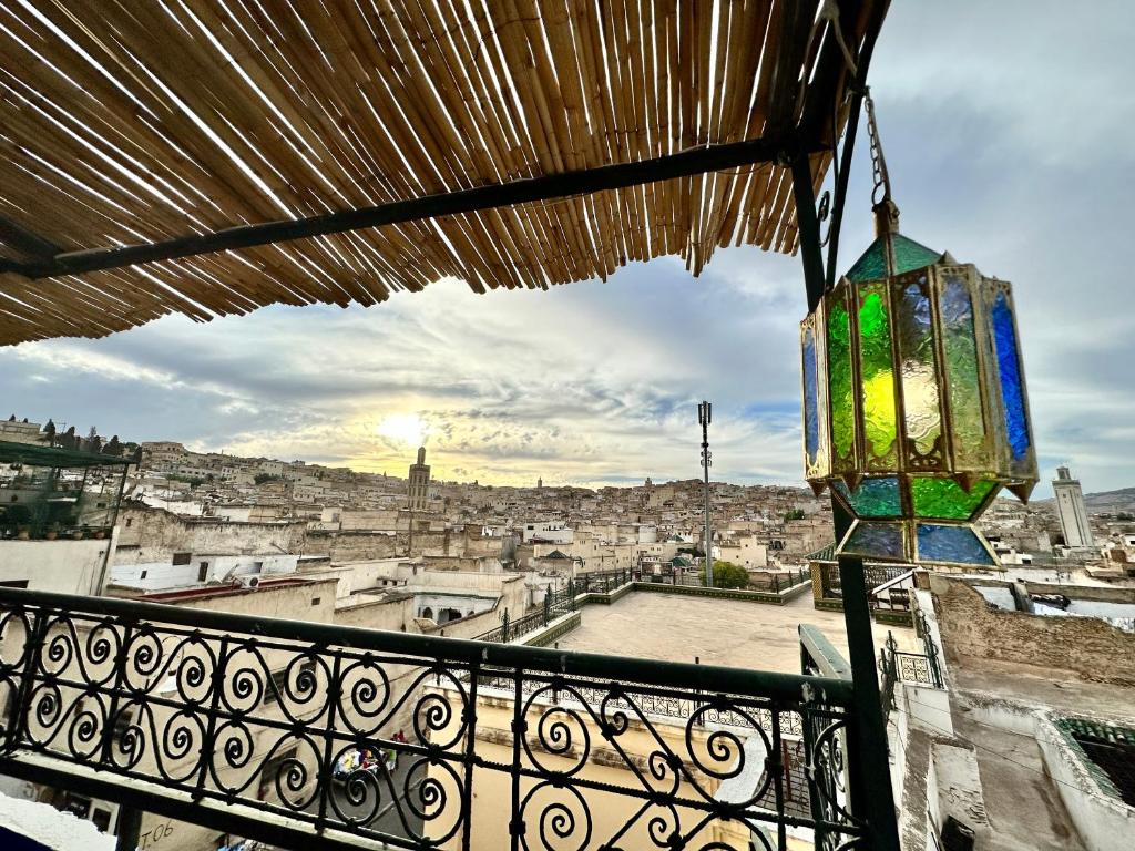Balkón nebo terasa v ubytování Riad Blue Oasis