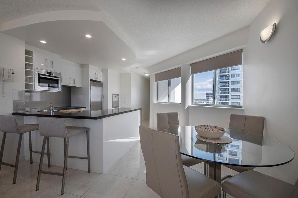 Cucina o angolo cottura di Malibu Apartments