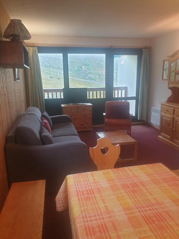 Posezení v ubytování Olympic Appartements VTI