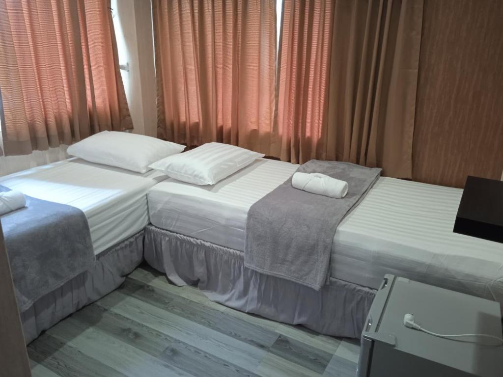 Postel nebo postele na pokoji v ubytování KS HOUSE