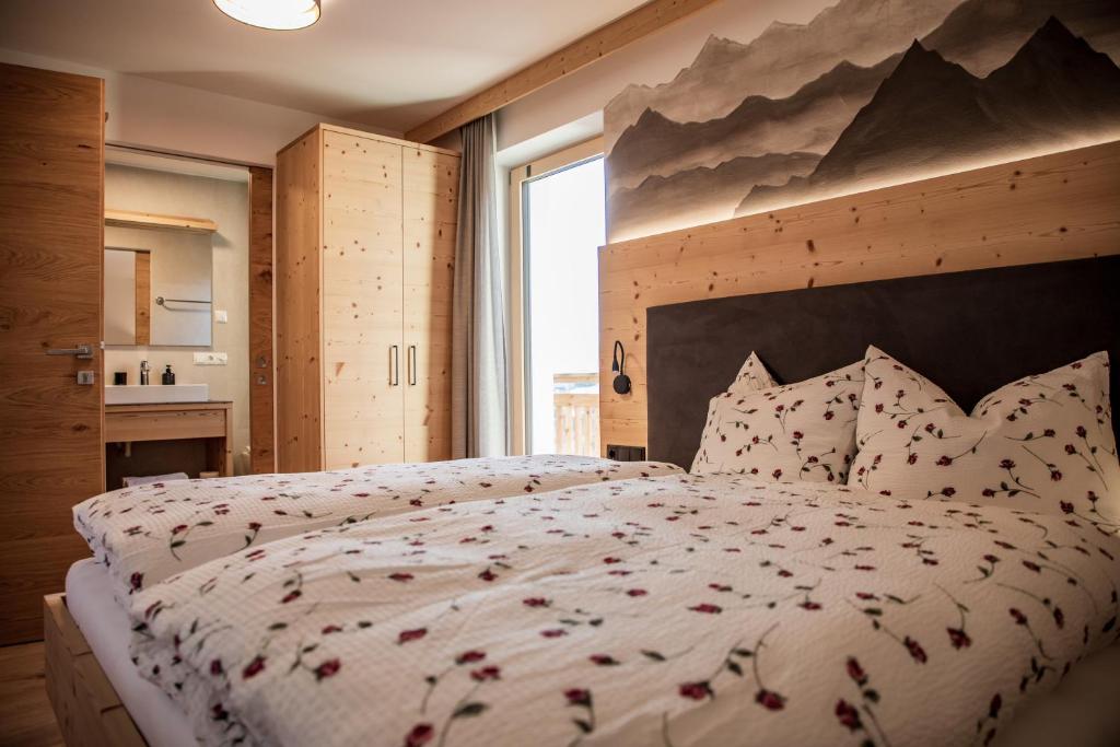 Postel nebo postele na pokoji v ubytování Kieserhof Apartment Berg