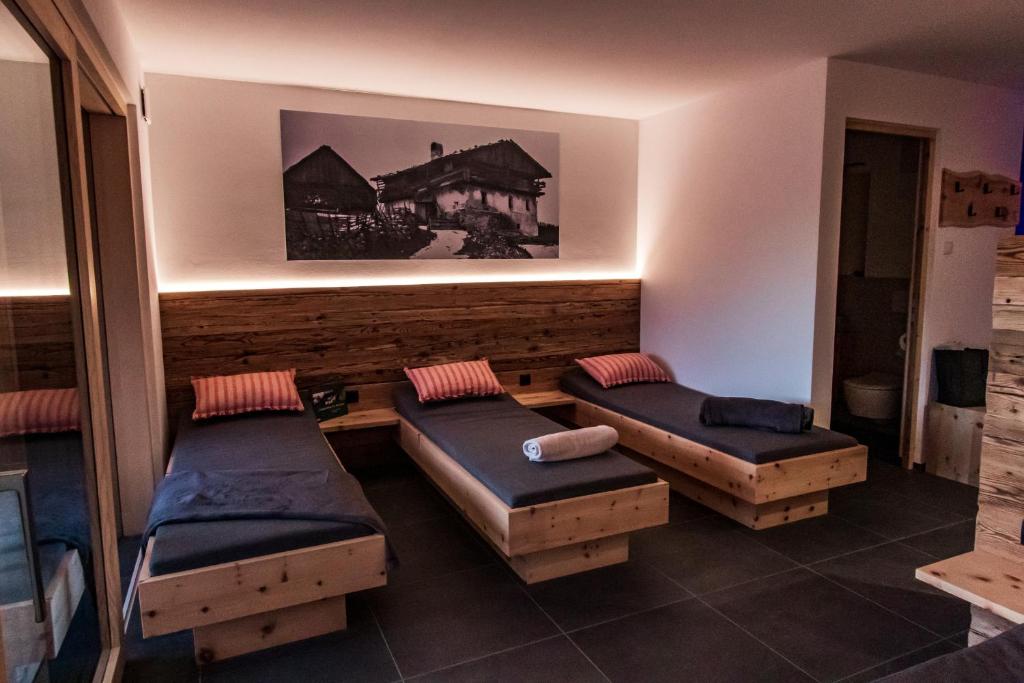 Posezení v ubytování Kieserhof Apartment Berg