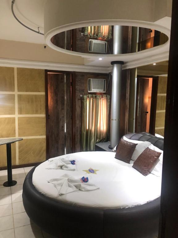 Postel nebo postele na pokoji v ubytování HOTEL BIGSTAR