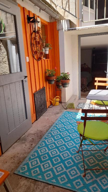 Balkón nebo terasa v ubytování Sur le chemin