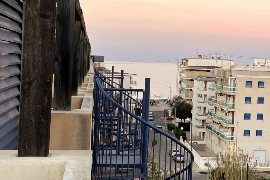 a view from the balcony of a building at Espectacular ático en Gandia, a 2 minutos de la playa in Bellreguart