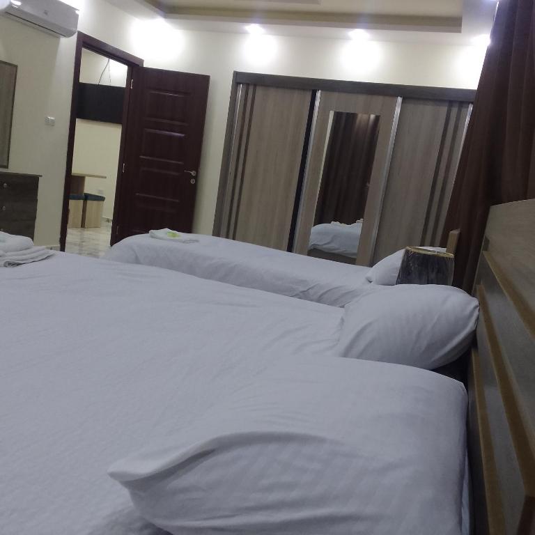 Postel nebo postele na pokoji v ubytování Dream house hotel jerash