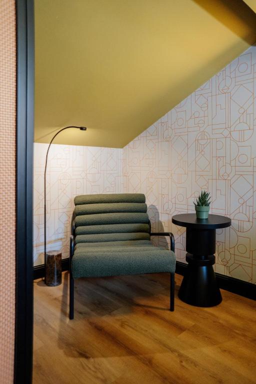 Posezení v ubytování Hôtel Riesner