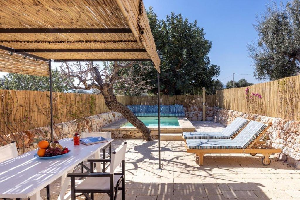 The swimming pool at or close to Masseria Torre Coccaro