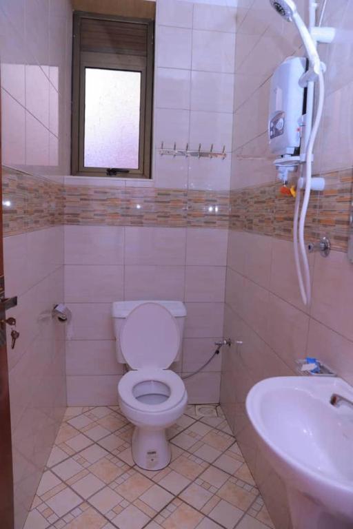 Koupelna v ubytování M3 Stella Hotel