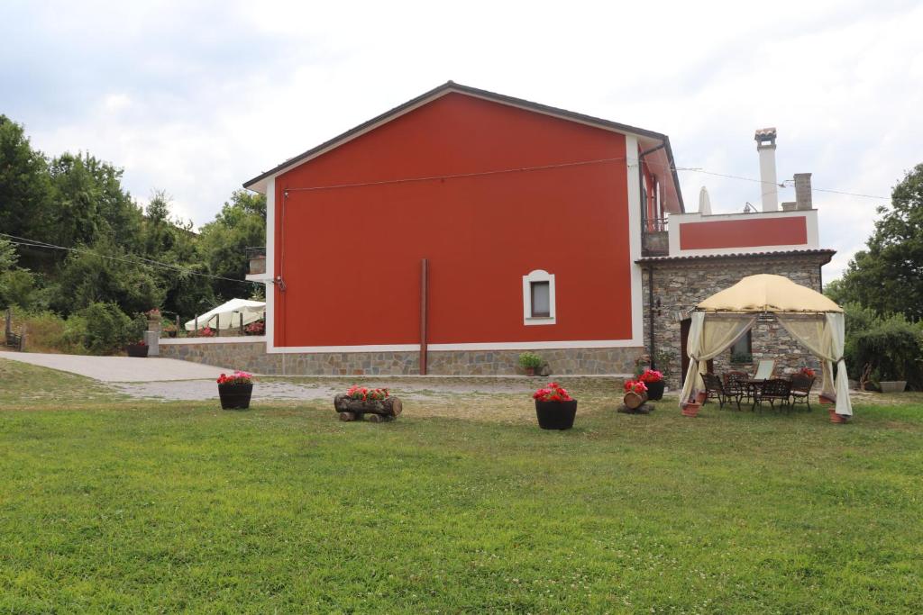 Zahrada ubytování Villa Manca