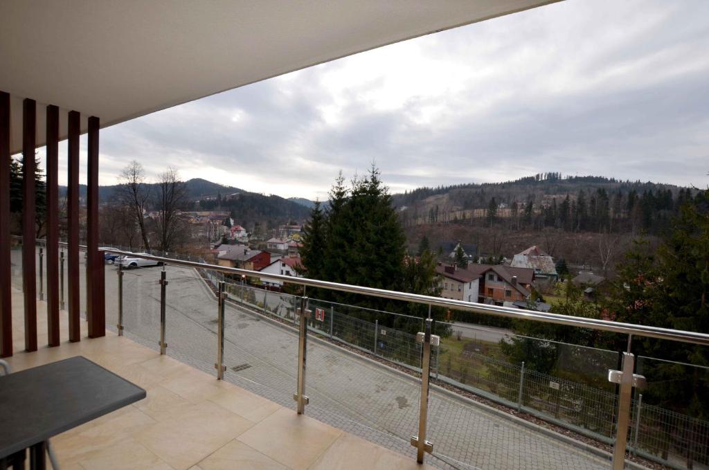 Výhľad na hory alebo výhľad na hory priamo z apartmánu