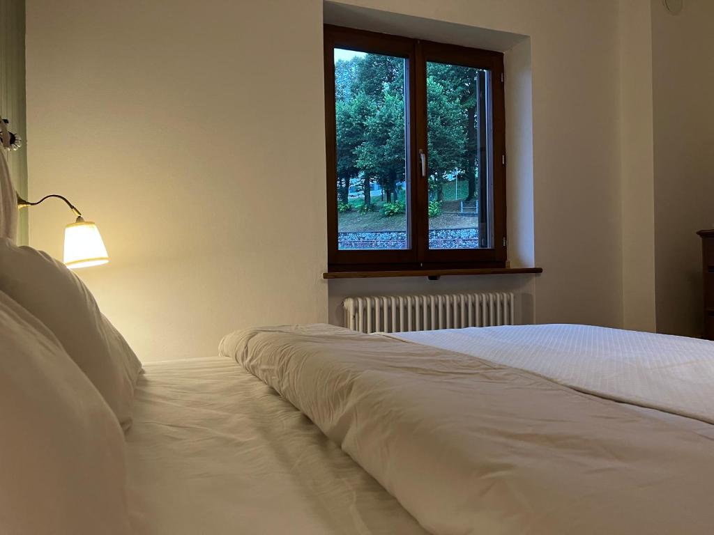 Postel nebo postele na pokoji v ubytování Casa Pura