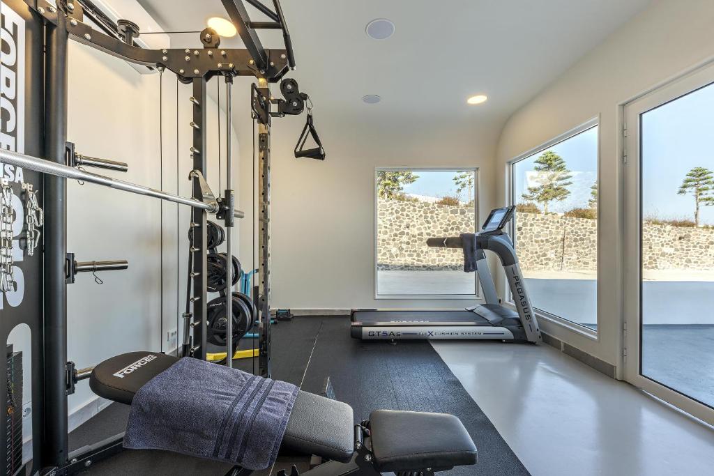 Centrum fitness w obiekcie Secret View Hotel