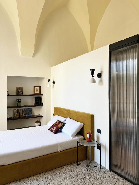 Voodi või voodid majutusasutuse Roiss Haus Suites toas