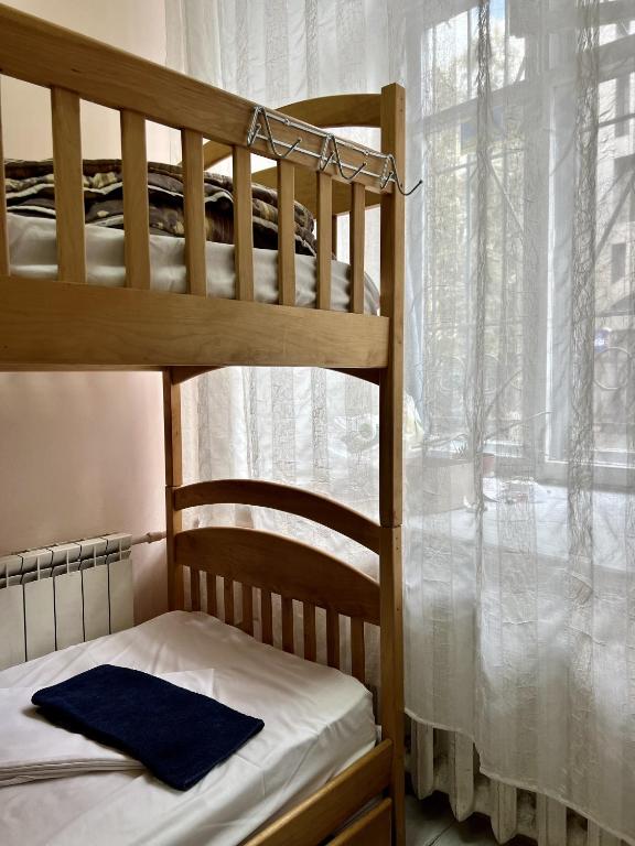Letto o letti in una camera di Dja Hostel