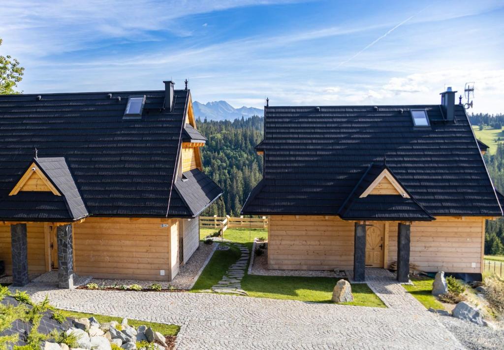 Bygningen som chaletet ligger i