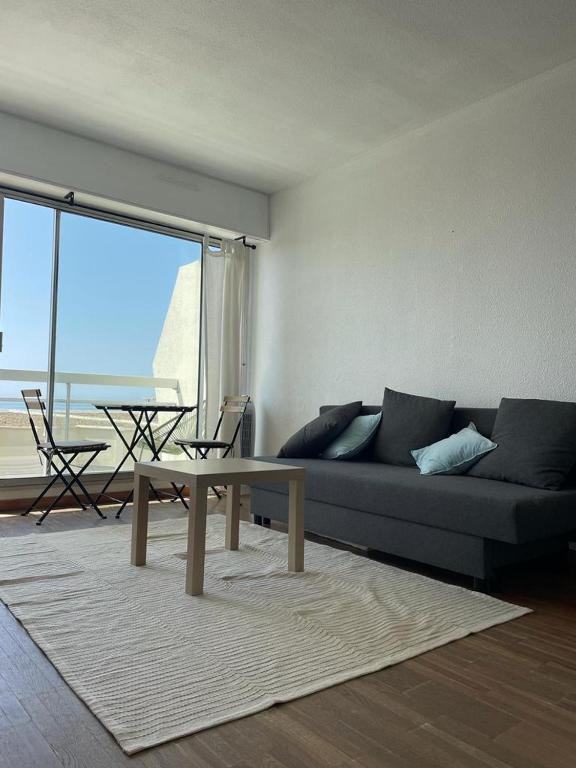 Posezení v ubytování Duplex vue Mer