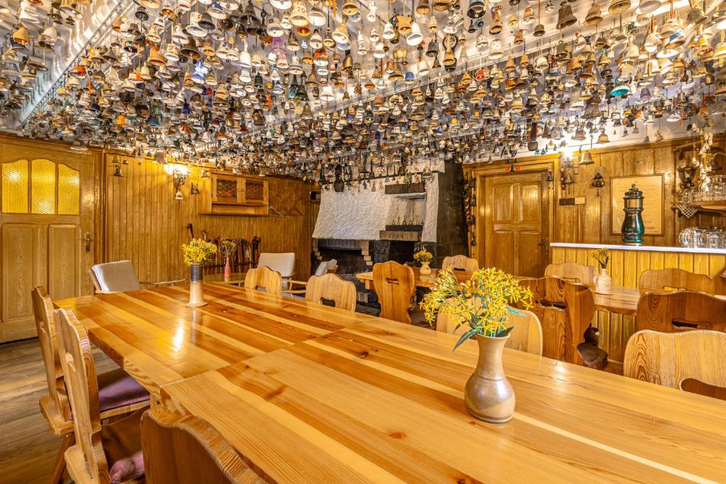 Restaurace v ubytování Chata Zvoneček
