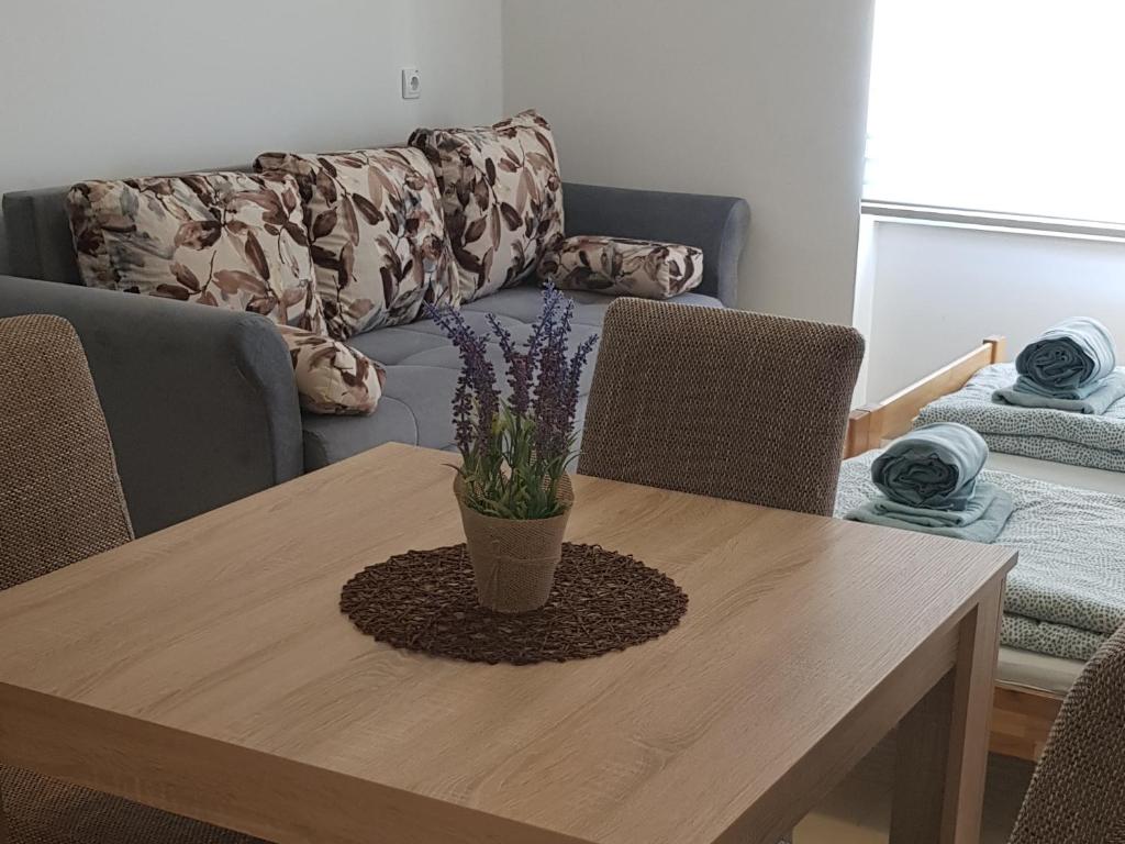 Posezení v ubytování Relax Apartment - Ada