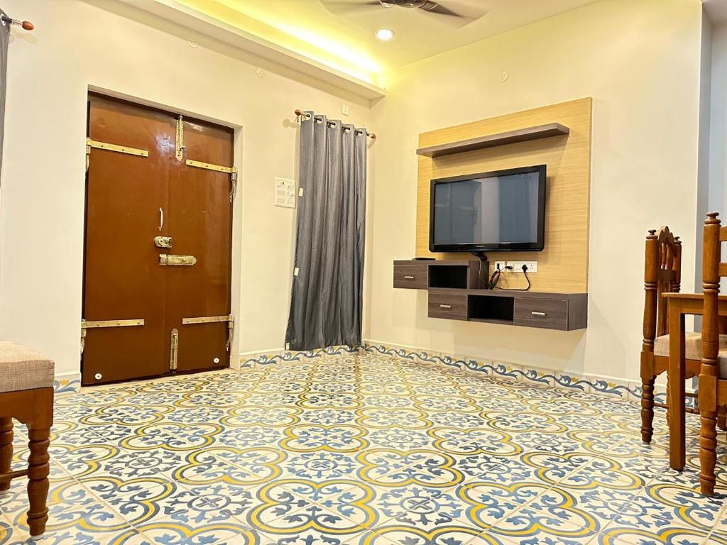 Kuchyň nebo kuchyňský kout v ubytování Serene Villa
