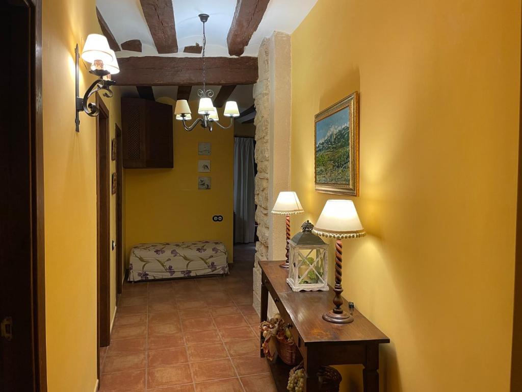 TV a/nebo společenská místnost v ubytování Casa Lidia - Antigua Posada Real