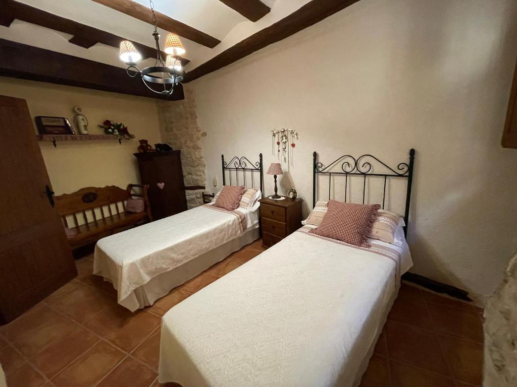 Postel nebo postele na pokoji v ubytování Casa Lidia - Antigua Posada Real