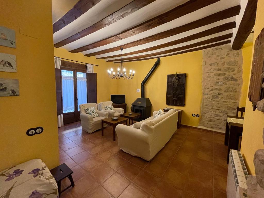 Posezení v ubytování Casa Lidia - Antigua Posada Real