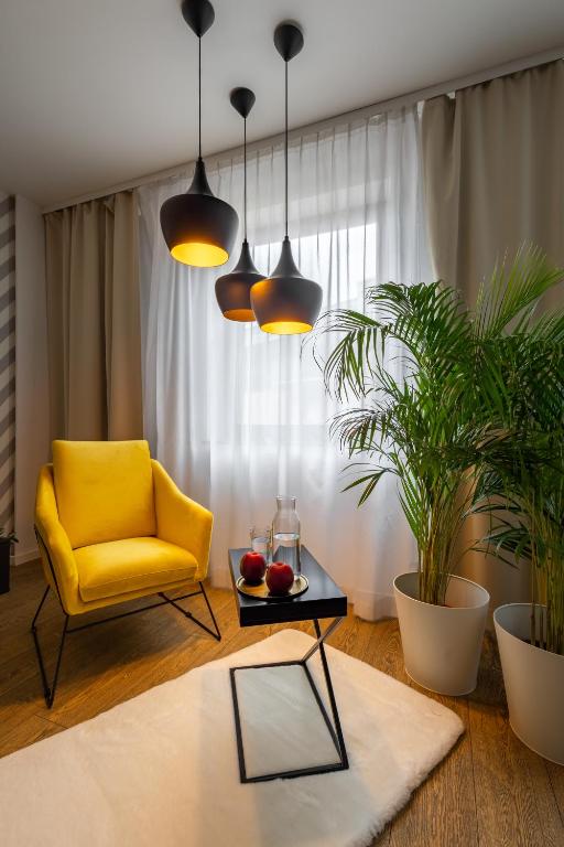 Część wypoczynkowa w obiekcie Apartment 24 Premium Old Town Wroclaw