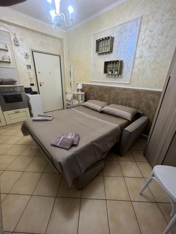 Postel nebo postele na pokoji v ubytování Civico 12 - casa vacanze