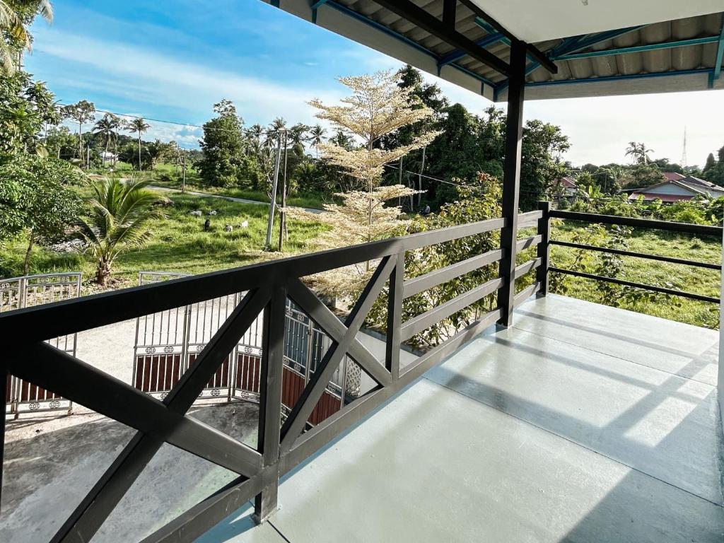 a view from the balcony of a house at D'Village Homestay Kota Bharu in Kota Bharu