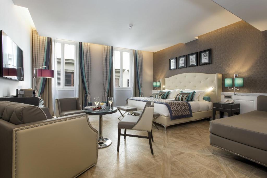 Posezení v ubytování Hotel Spadai
