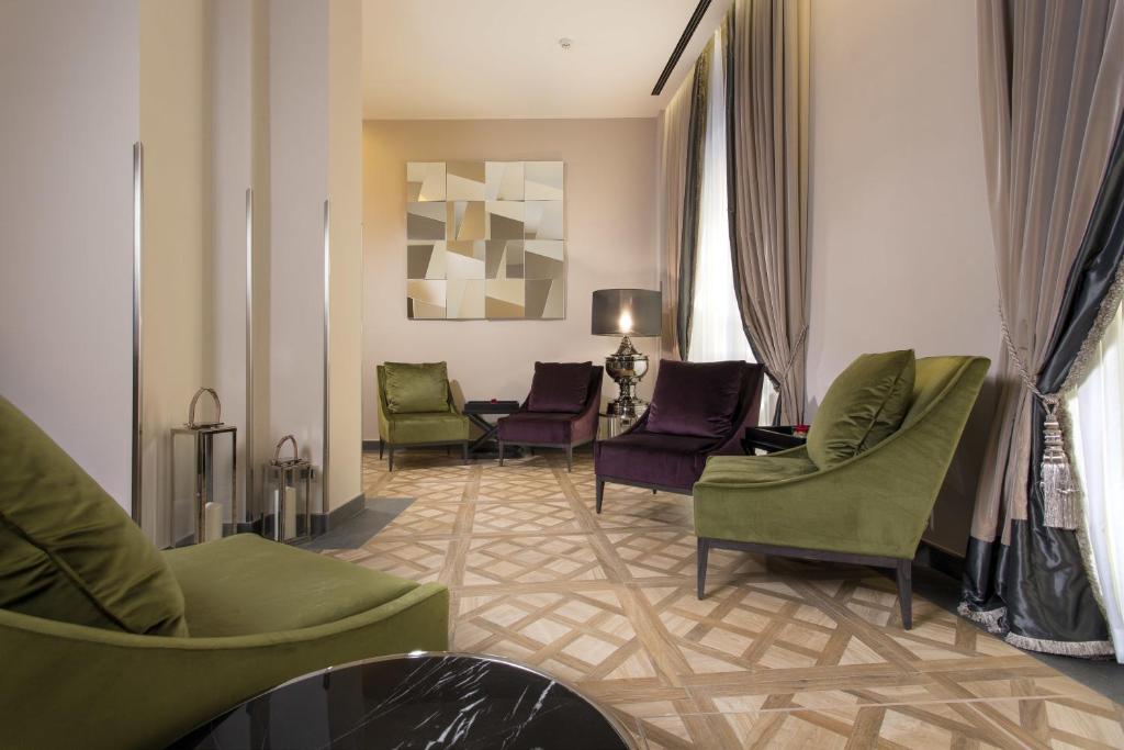 Posezení v ubytování Hotel Spadai