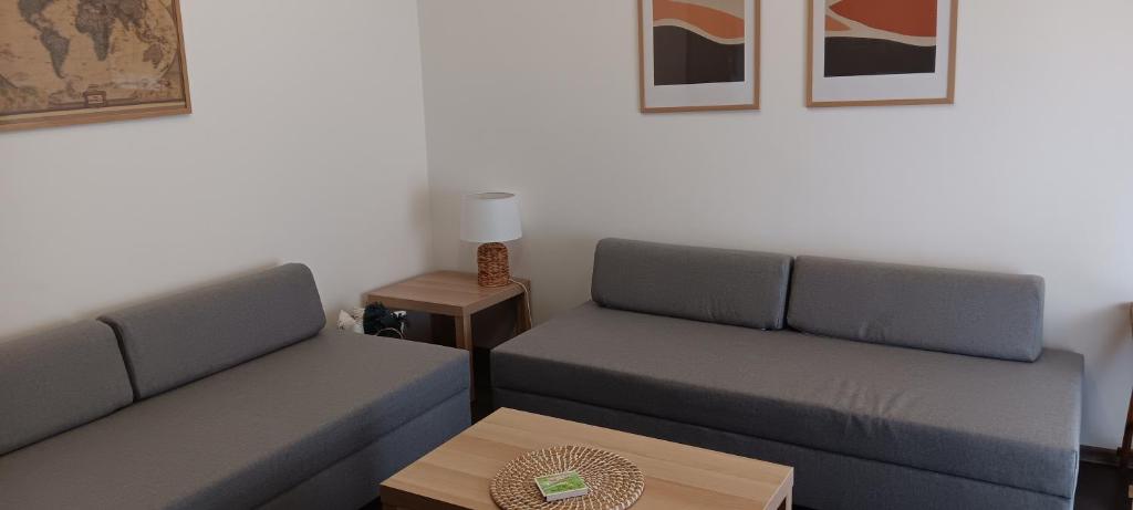 Posezení v ubytování Apartman Dunav