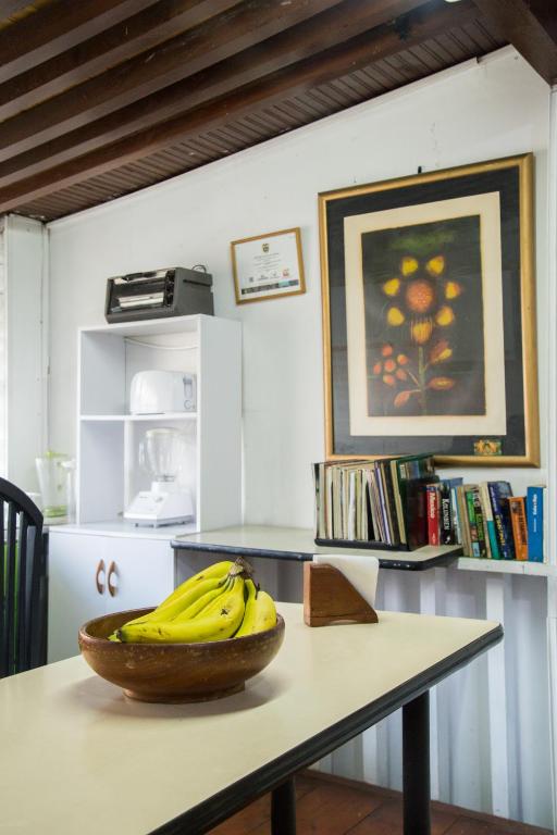 Kuchyň nebo kuchyňský kout v ubytování hostel spring city