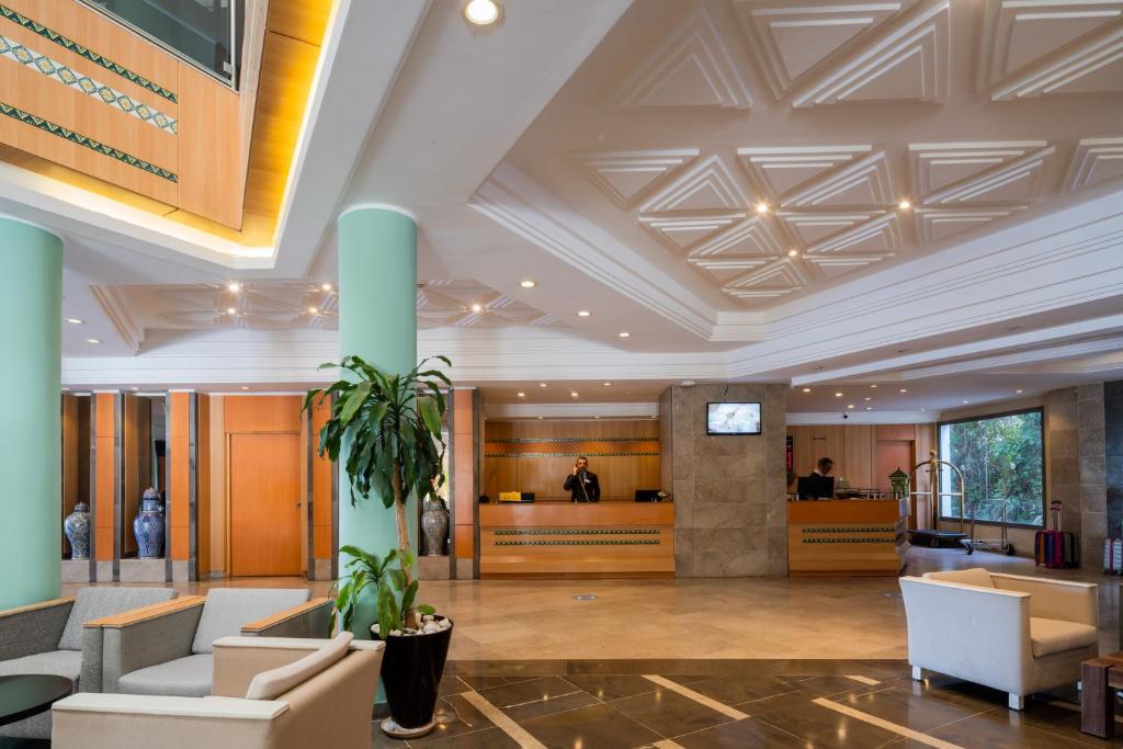 Vstupní hala nebo recepce v ubytování Hotel Bel Azur Thalasso & Bungalows
