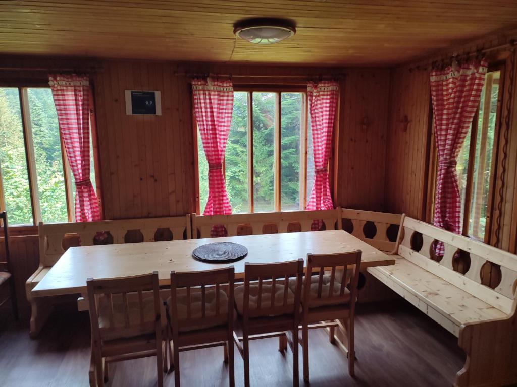 Posezení v ubytování Chata FORESTINA