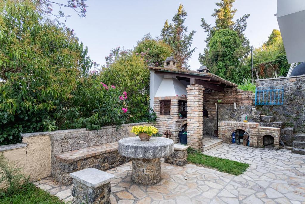 Zahrada ubytování Harmony Garden Suite near Corfu Town