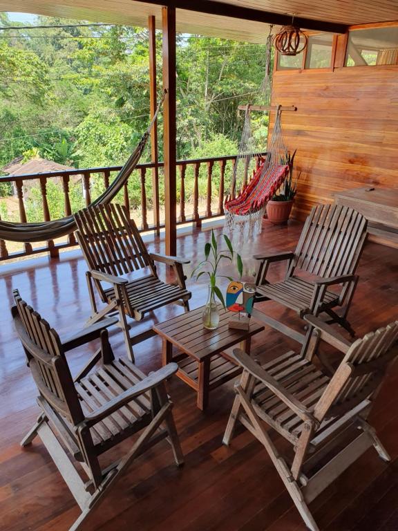 Balkón nebo terasa v ubytování Hotel El Albergue Español