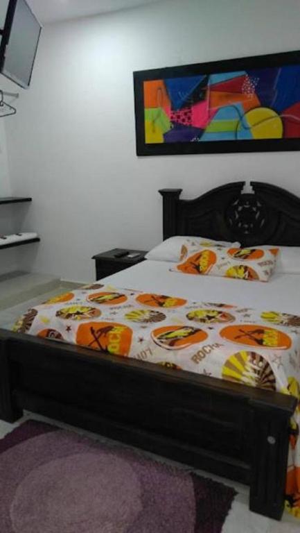 Letto o letti in una camera di Casa Turistica Zamboss