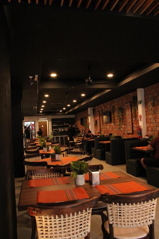 Restaurace v ubytování Rincon de Hidalgo