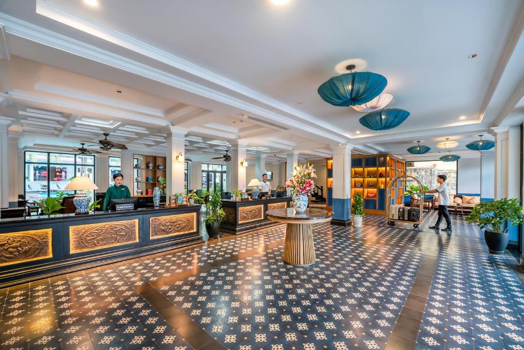 Restaurace v ubytování Hadana Boutique Resort Hoi An