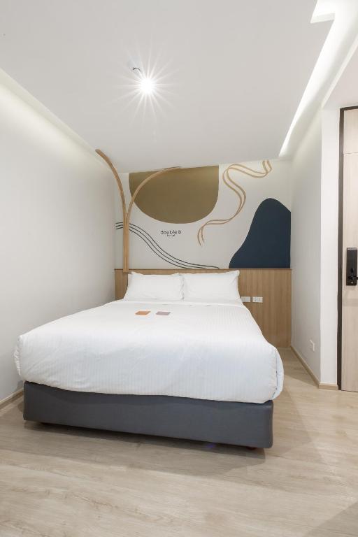 Postel nebo postele na pokoji v ubytování Double B Hostel