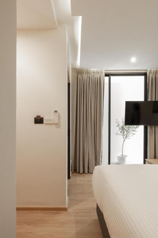 Postel nebo postele na pokoji v ubytování Double B Hostel