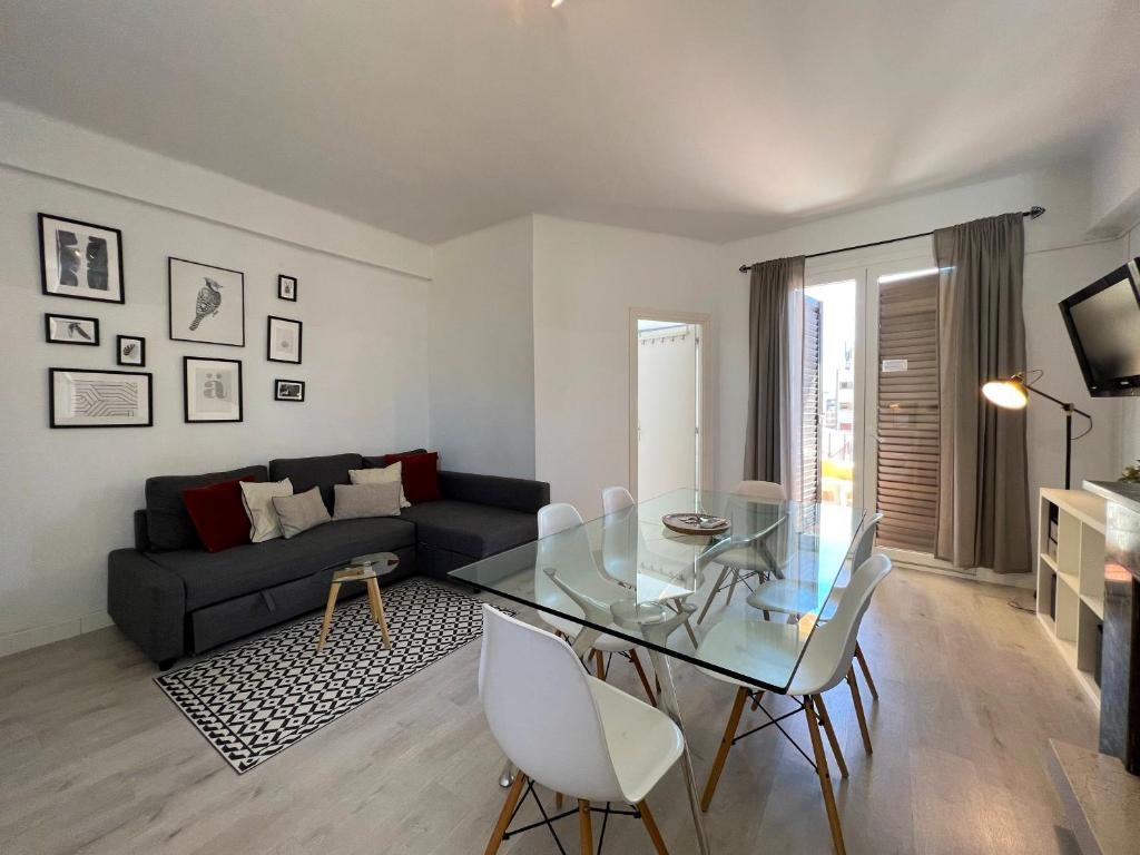 Posezení v ubytování Stay U-nique Apartments Sèneca