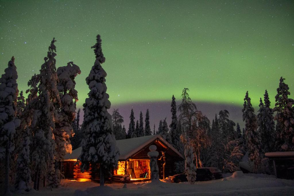 Objekt Log House Siesta zimi