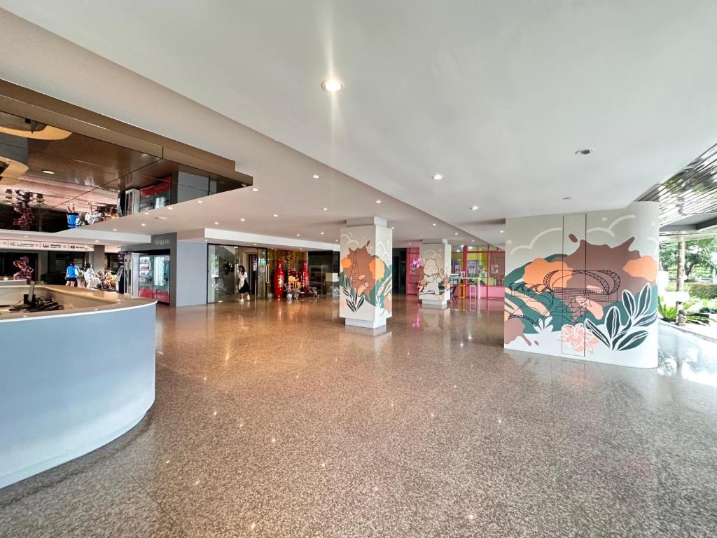 Vstupní hala nebo recepce v ubytování Herma Hotel