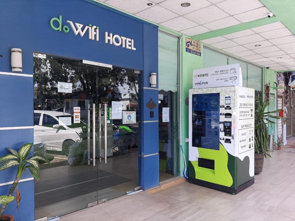 Majoituspaikan Dowifi Hotel -Self Service Kiosk pohjapiirros
