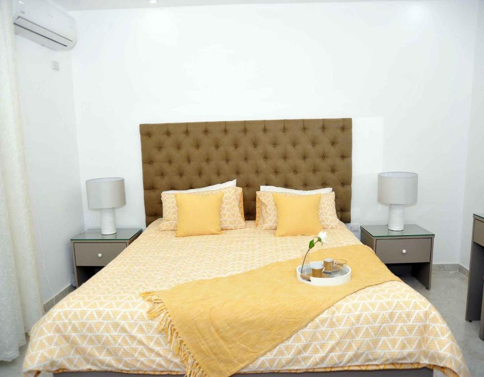 Кровать или кровати в номере One bedroom apartments