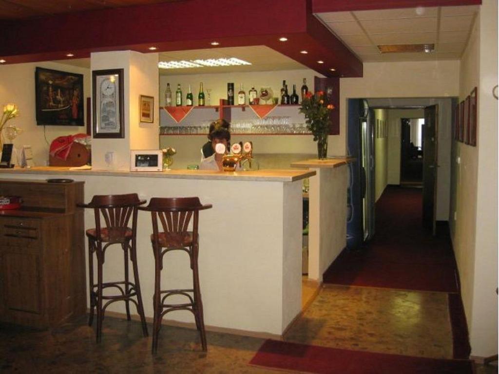 Lounge nebo bar v ubytování Hotel Oko